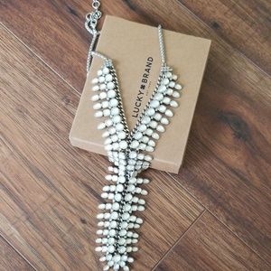 Lucky brand necklace white necklace